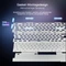 Redragon Ucal K673 Pro, schwarz/weiß, LEDs RGB, Redragon RED, USB/Bluetooth, DE Vorschaubild