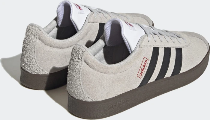 adidas VL Court 2.0 grey one/core black/better scarlet
