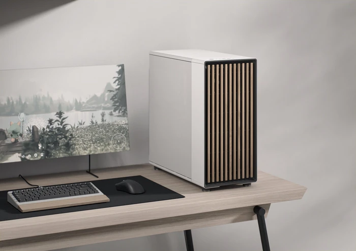 Fractal Design North XL RC Chalk White TG Clear, Glasfenster