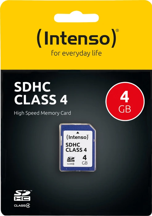 Intenso R21/W5 4GB, Class 4