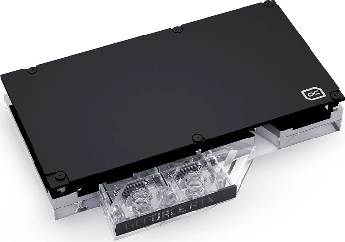 Alphacool Eisblock Aurora Acryl GPX-N RTX 3070 Ti Heavy Founders Edition mit Backplate