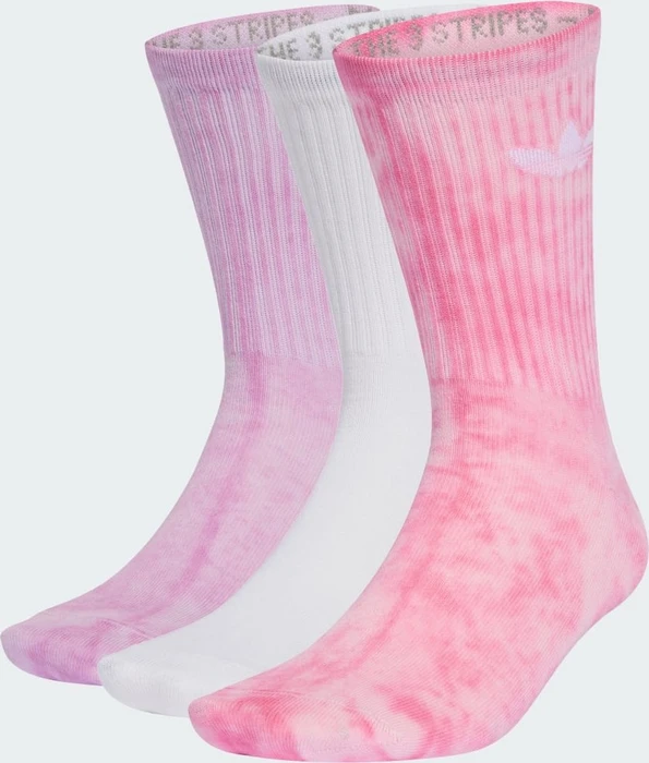 adidas Tie-Dye Crew Socken, 3 Paare