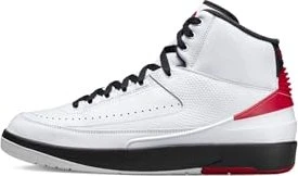 Nike Air Jordan 2 Retro white/black/varsity red (Herren)