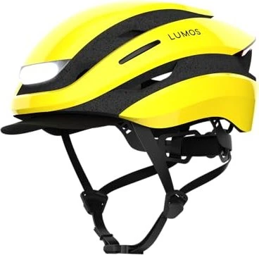 Lumos Ultra MIPS Helm raincoat yellow