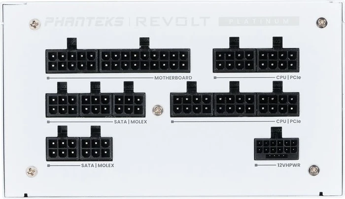 Phanteks Revolt Platinum weiß 1000W, ATX 3.0