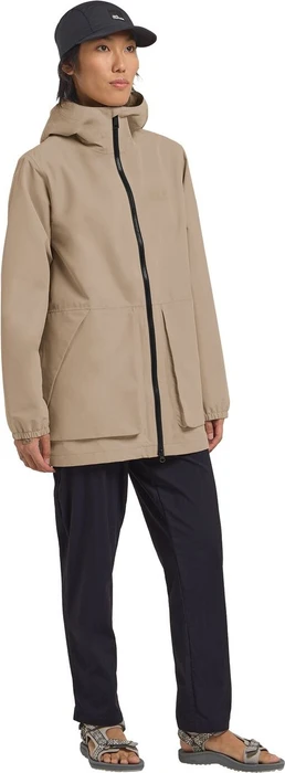 Jack Wolfskin Terraview 2L Funktionsmantel oat (Damen)