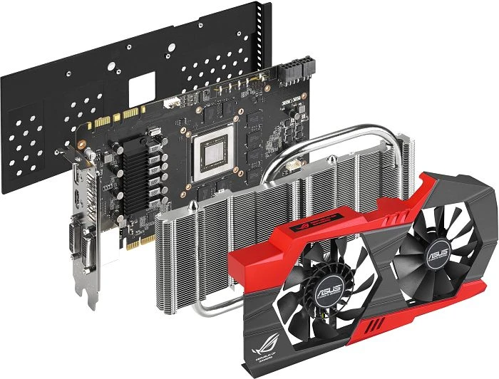 ASUS ROG Striker GeForce GTX 760 Platinum, STRIKER-GTX760-P-4GD5, 4GB GDDR5, 2x DVI, HDMI, DP