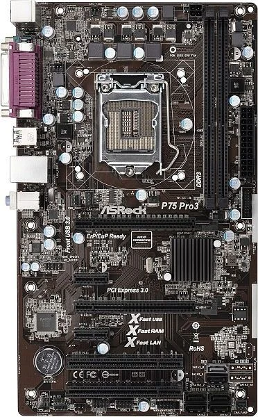 ASRock P75 Pro3 (Intel 1155)