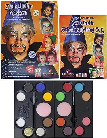 Eulenspiegel Zauberhafte Masken Schmink-Palette