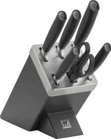 Zwilling All Star Messerblock-Set schwarz, 7-tlg.