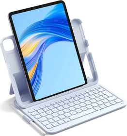 Inateck Superleicht Tastatur Hülle für iPad Air 6 11"/iPad Air 5/iPad 10/iPad Pro 11", UK