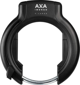 AXA Imenso XL Retractable Rahmenschloss, Schlüssel schwarz