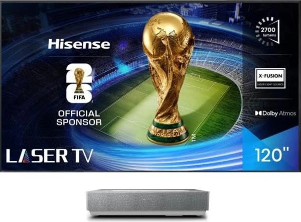 Hisense Laser TV 4K mit 120"