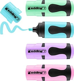 edding 7 Textmarker mini pastell sortiert, 4er-Set