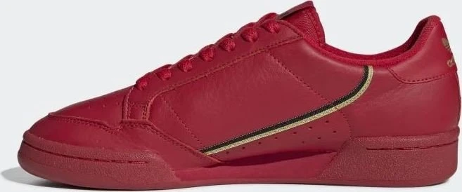 adidas Continental 80 scarlet/gold metallic/core black