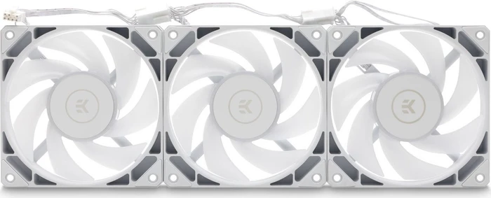 EK Water Blocks EK-Nucleus AIO CR360 Lux D-RGB White, weiß