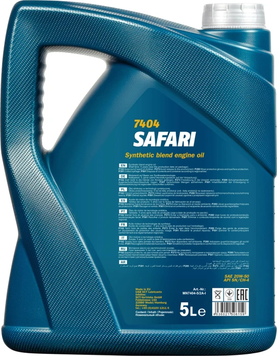 Mannol Safari 20W-50 5l