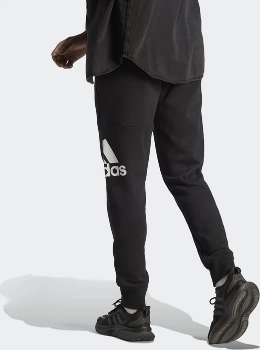adidas Essentials French Terry Tapered Cuff Logo Trainingshose lang schwarz (Herren)