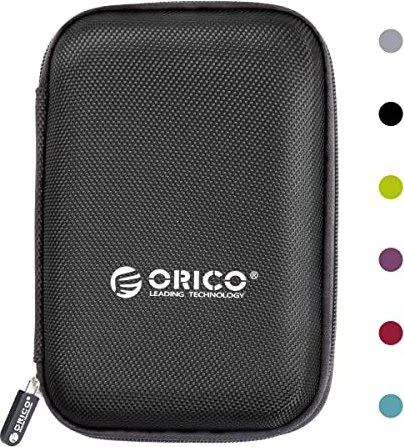 Orico 2.5" HDD Protection Bag, Tasche für externe Festplatte, 2.5", schwarz