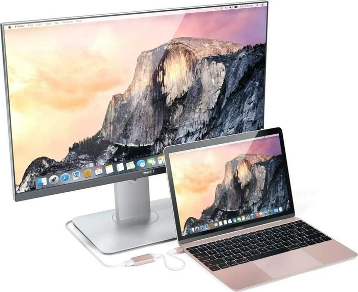 Satechi 4K 60Hz USB-C auf HDMI Adapter, rose gold