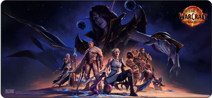 Blizzard World of WarCraft XL Gaming Mousepad, 900x420mm, The War Within: 20th Anniversary