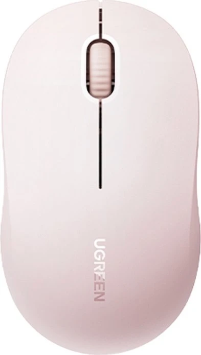 Ugreen M331 Wireless Multi-Mode Mouse, rosa, USB/Bluetooth