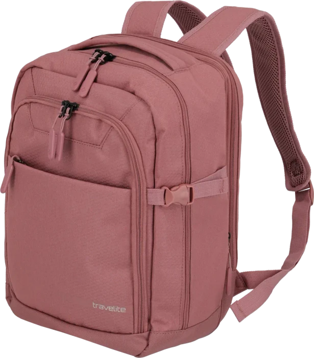Travelite Kick Off Cabin Rucksack, 13", rosé