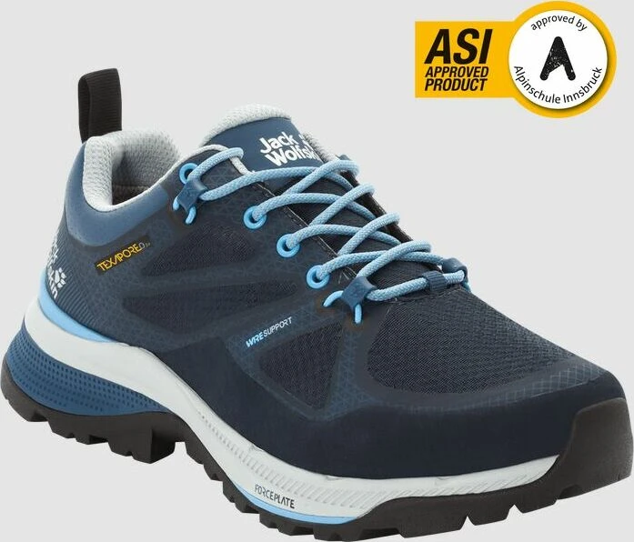 Jack Wolfskin Force Striker Texapore Low dark blue/light blue (Damen)