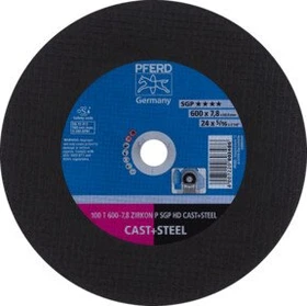 Pferd 100 T 600-7.8 ZIRKON P SGP HD CAST+STEEL/60.0 Trennscheibe, 600x7.8x60mm, 5 Stück