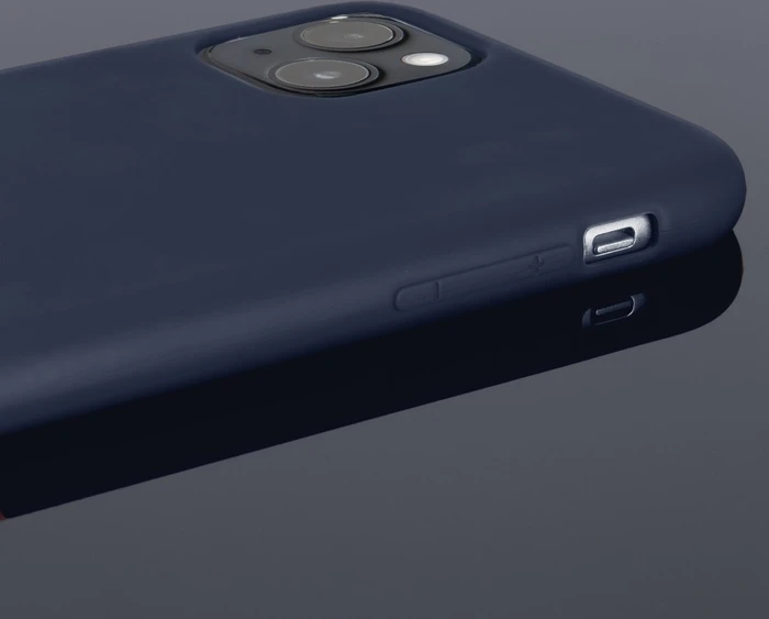 Hama Cover Finest Feel für Apple iPhone 14 dunkelblau
