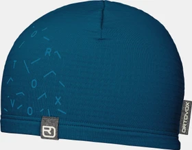 Ortovox Fleece Light Grid Beanie petrol blue