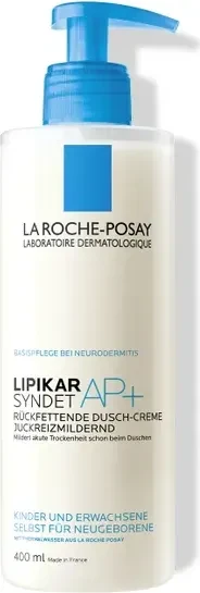 La Roche-Posay Lipikar Syndet AP+ Reinigungs-Cremegel, 400ml