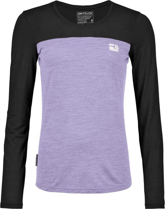 Ortovox 150 Cool Logo Funktionsshirt langarm black raven (Damen)