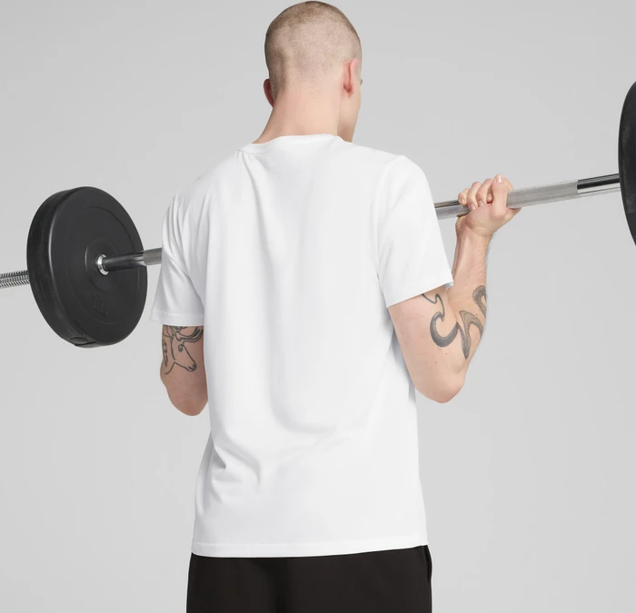 Puma TAD Essentials Funktionsshirt kurzarm puma white (Herren)