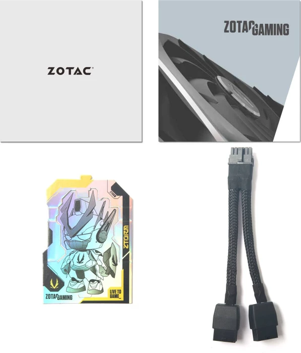 Zotac Gaming GeForce RTX 4070 SUPER Twin Edge OC White Edition, 12GB GDDR6X, HDMI, 3x DP