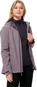 Jack Wolfskin Moonrise 3in1 Funktionsjacke wild blossom (Damen)
