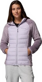 Columbia Powder Lite II Sherpa Hybrid Jacke shale purple/lavender pearl (Damen)