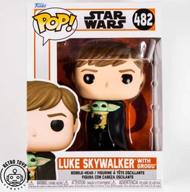FunKo Pop! - Star Wars The Mandalorian - Luke Skywalker with Grogu