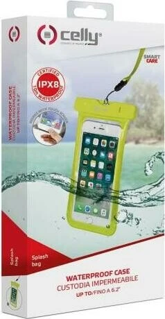 Celly Splash Bag 6.2" gelb