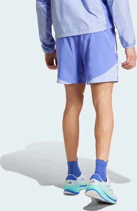 adidas Own The Run Base Aeroready Laufhose kurz semi cobalt blue/blue spark (Herren)