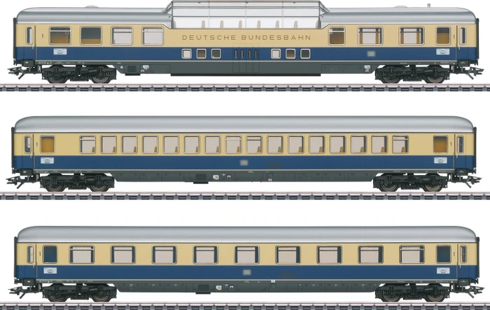 Märklin - Spur H0 Güterwagenset - Doppel-Containertragwagen Sggrss 80