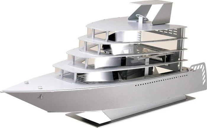 Lian Li PC-Y6 Odyssey Yacht weiß, Mini-ITX