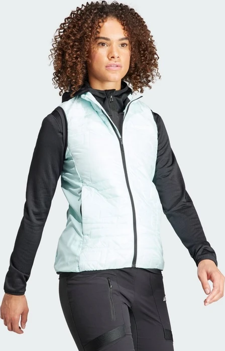 adidas Terrex Xperior Varilite Hybrid PrimaLoft Funktionsweste semi flash aqua (Damen)