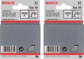 Bosch Professional Typ 58 Tacker-Klammern, 8x13mm, 1000 Stück