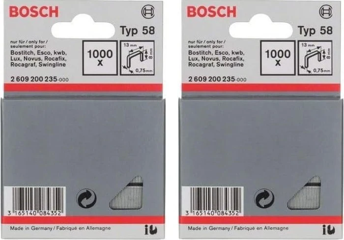 Bosch Professional Typ 58 Tacker-Klammern