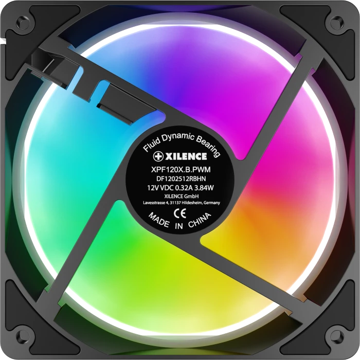 Xilence Performance X Series XF083 ARGB, schwarz, 120mm