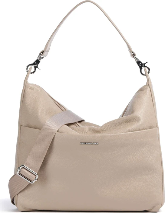 Mandarina Duck Mellow Leather Schultertasche warm taupe