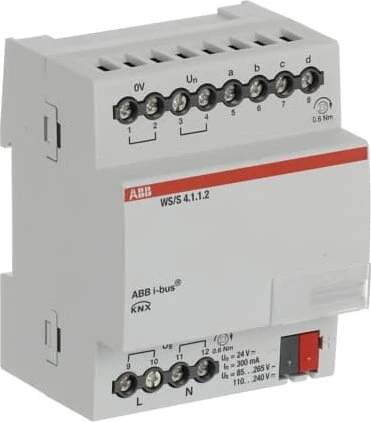 ABB WS/S 4.1.1.2 KNX Wetterstation 4-fach, 4TE REG