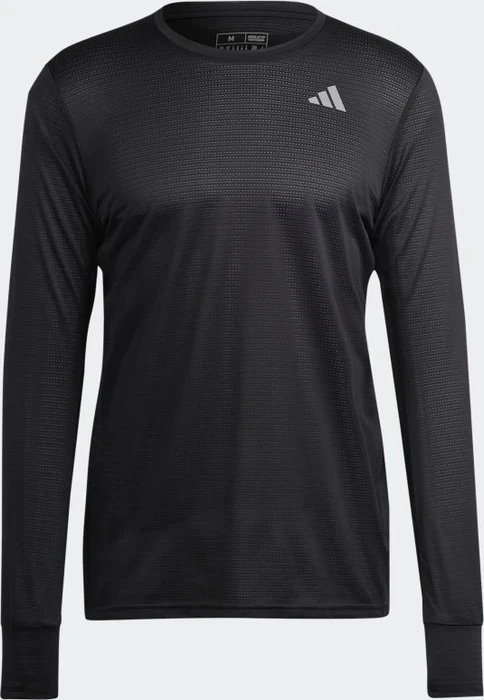 adidas Own The Run Laufshirt langarm schwarz (Herren)