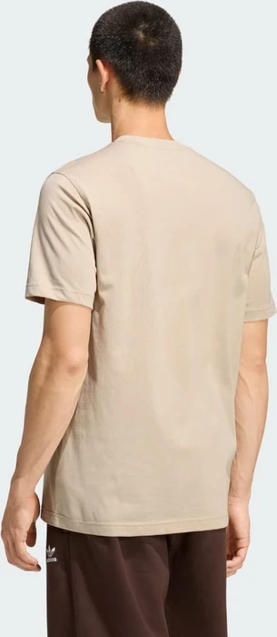 adidas Trefoil Essentials T-Shirt kurzarm stone khaki (Herren)